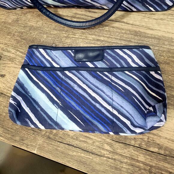 Striped ‎ Weekender Bag Set NWOT - Picture 3 of 11